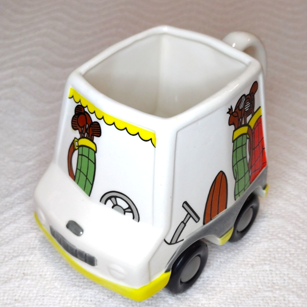 Vintage Brushcreek Creative Applause Rolling Golf Cart Mug